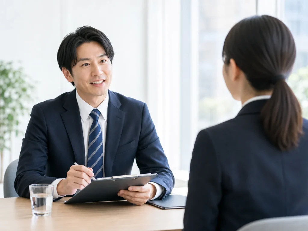 落ち着いて面接に臨むための準備イメージ